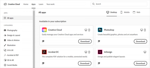 Adobe Creative Cloud Crack 5.4.3.544 Full Product Key [Latest Version]